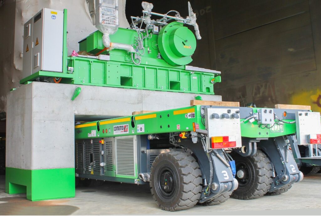 Transportadores autopropulsados sostenibles ECO de Cometto