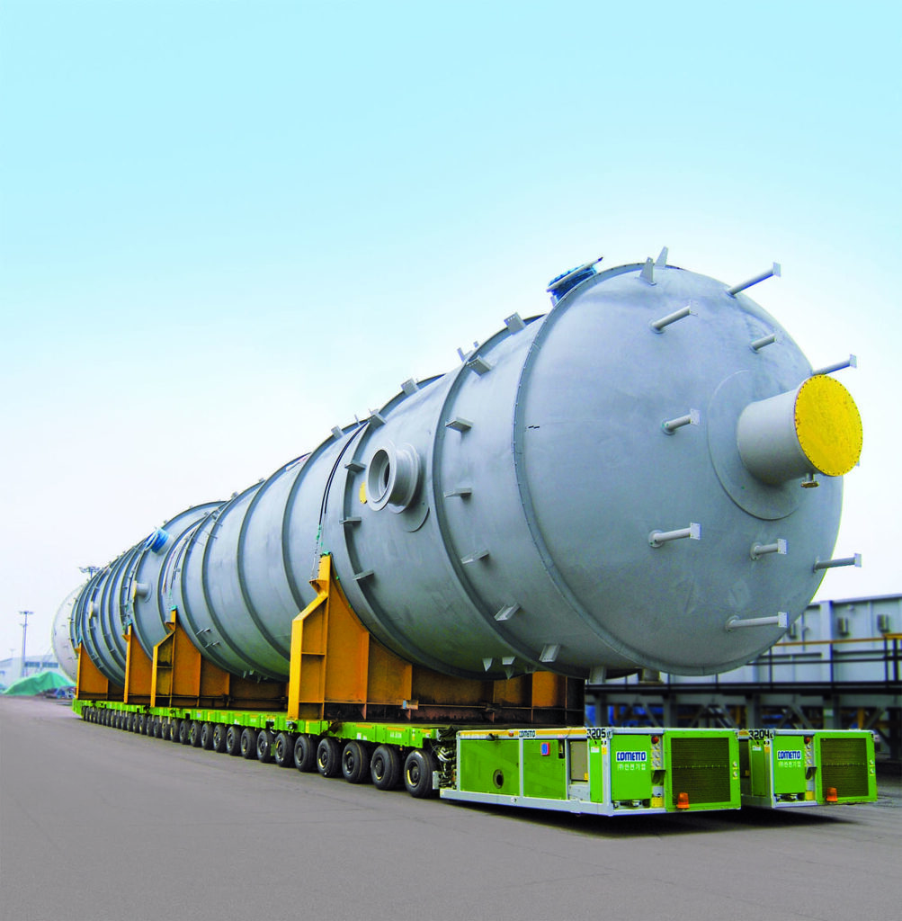 Vehículos modulares autopropulsados SPMT Cometto