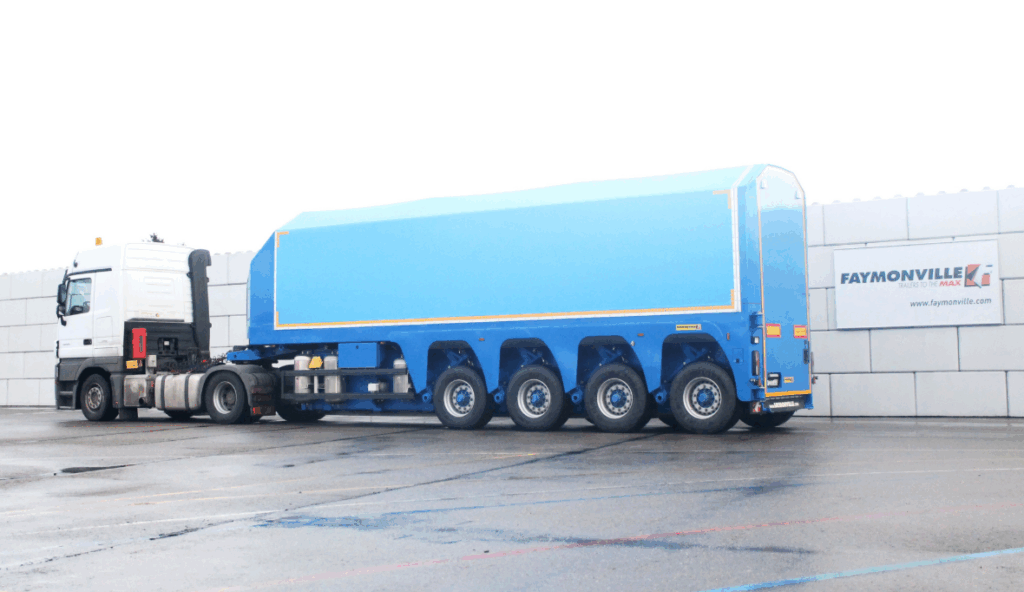 Descubra el semirremolque FloatMAX de Faymonville, la solución líder para el transporte de vidrio. Máxima seguridad, ligereza y rentabilidad.