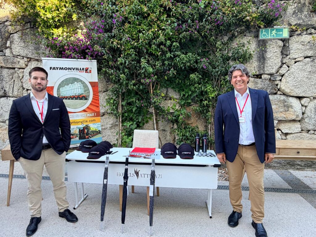 Faymonville Ibérica participa en ANAGRUAL 2026 en Vigo presentando la TeleMAX triple extensión, la nueva MAX810, la MAX410 de 6 ejes y sus proyectos de formación online